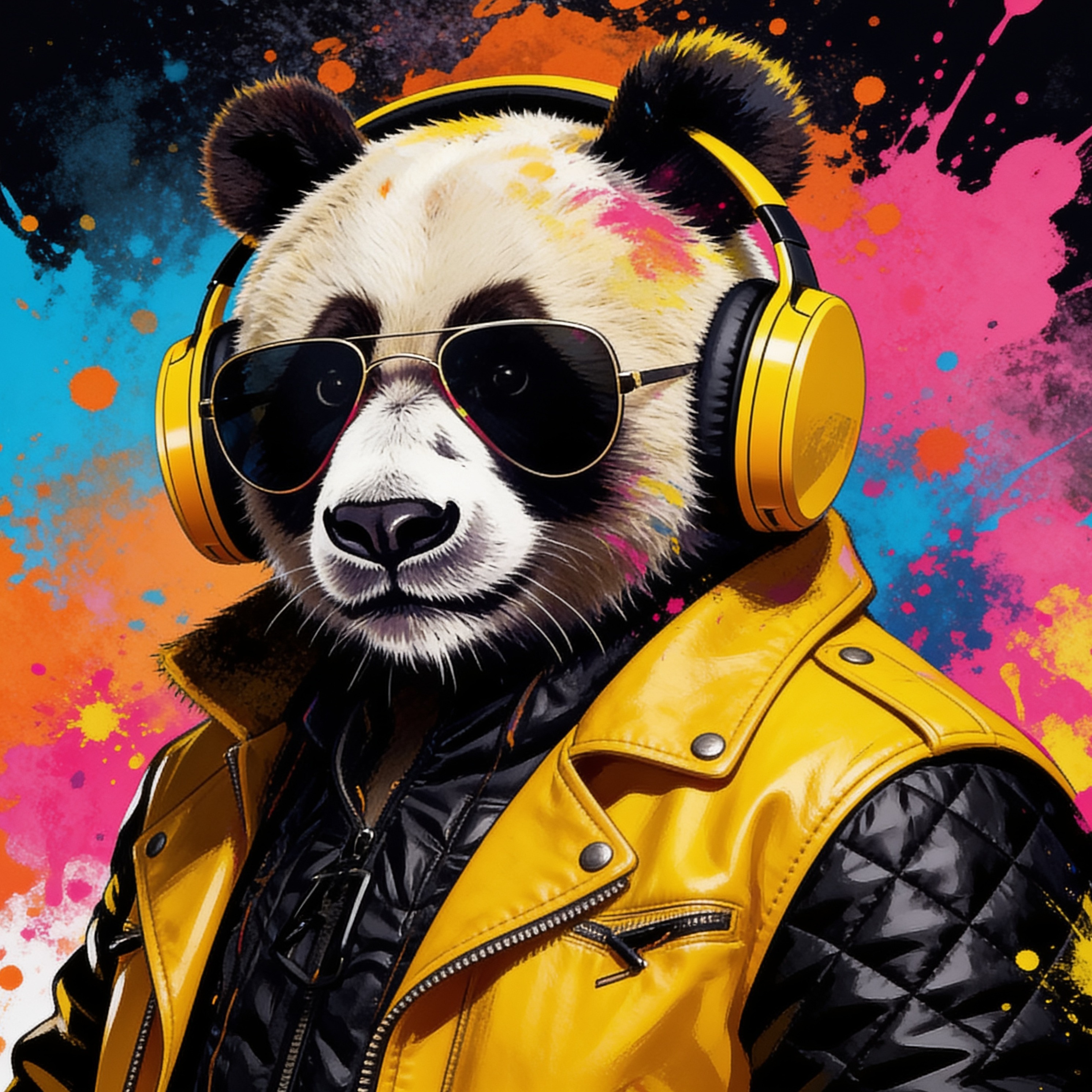 Panda in the City artwork