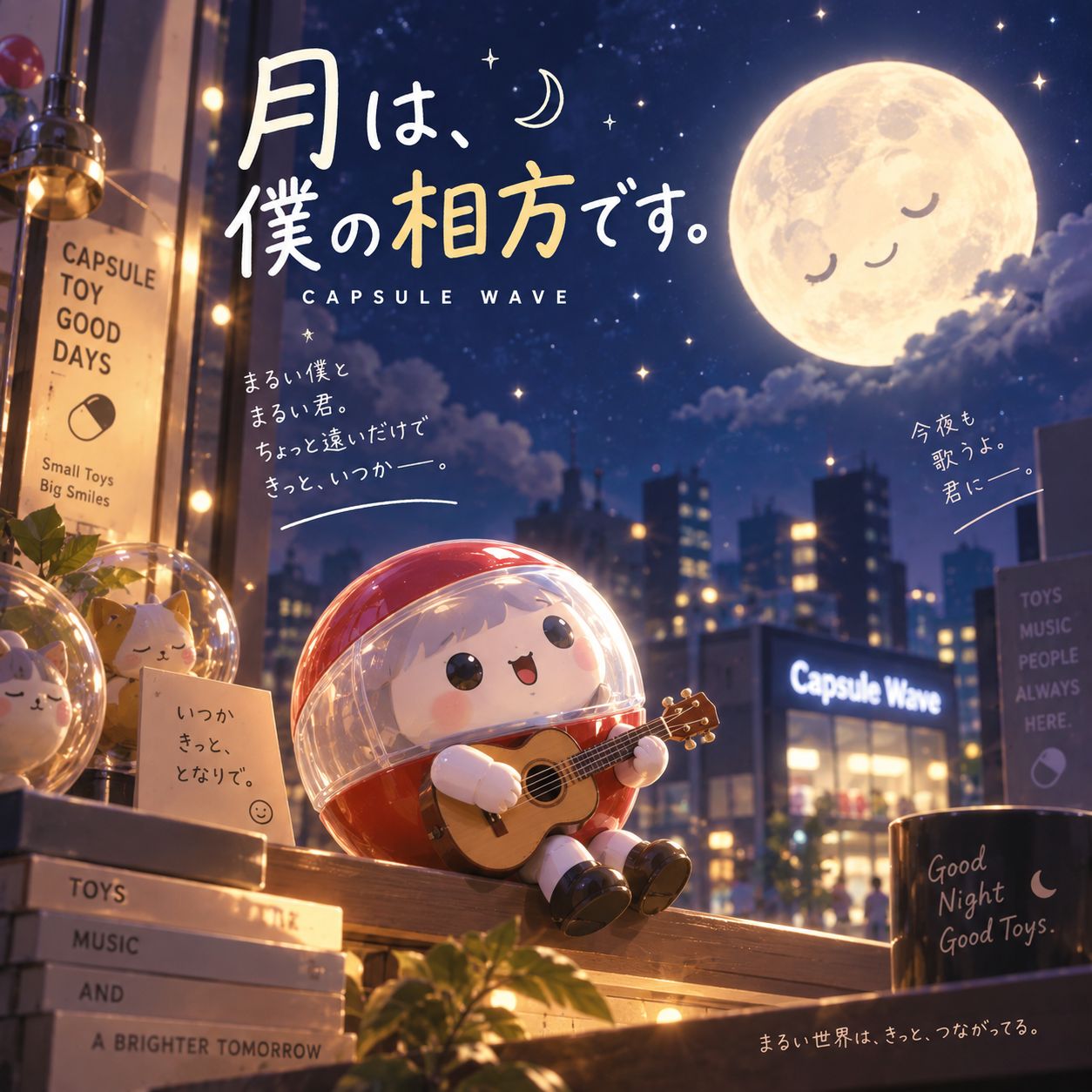 月は、僕の相方です。 artwork