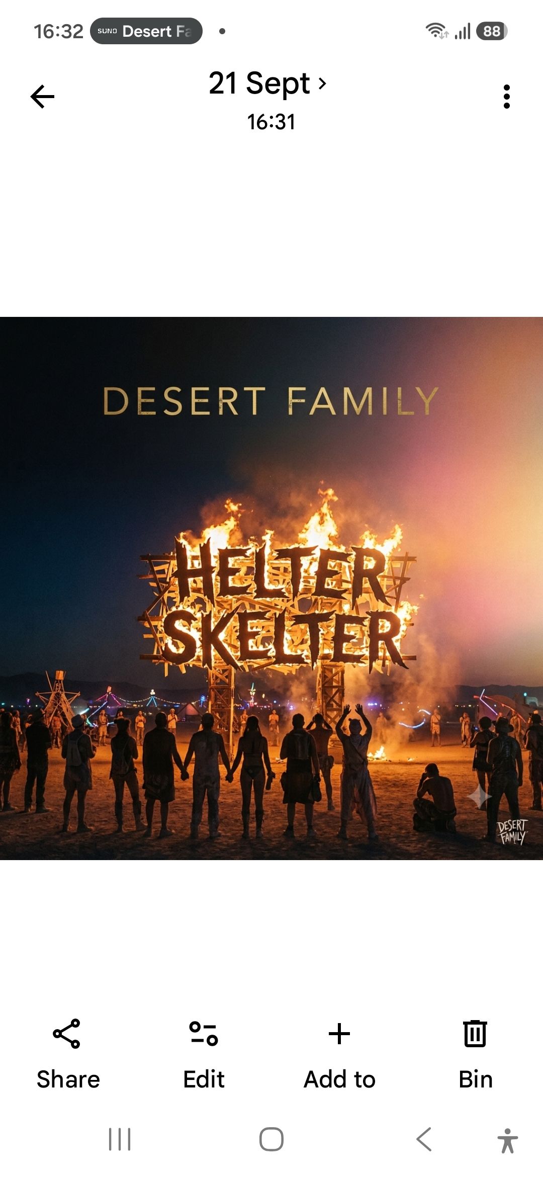 Desert Family artwork