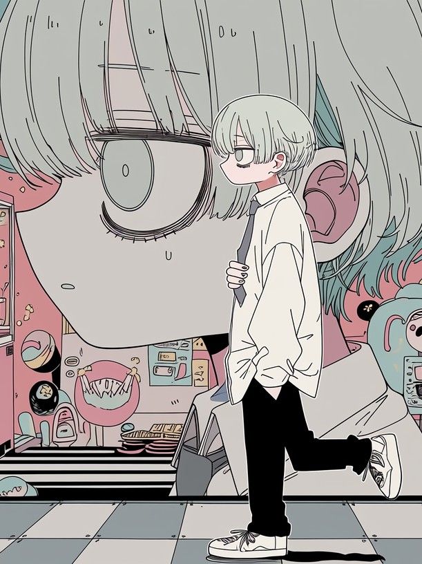 ️おなかが弱い尾中くん artwork