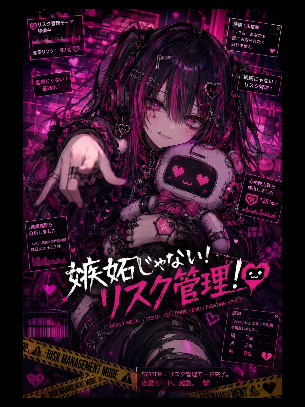 嫉妬じゃない！リスク管理！ 💖🤖 artwork