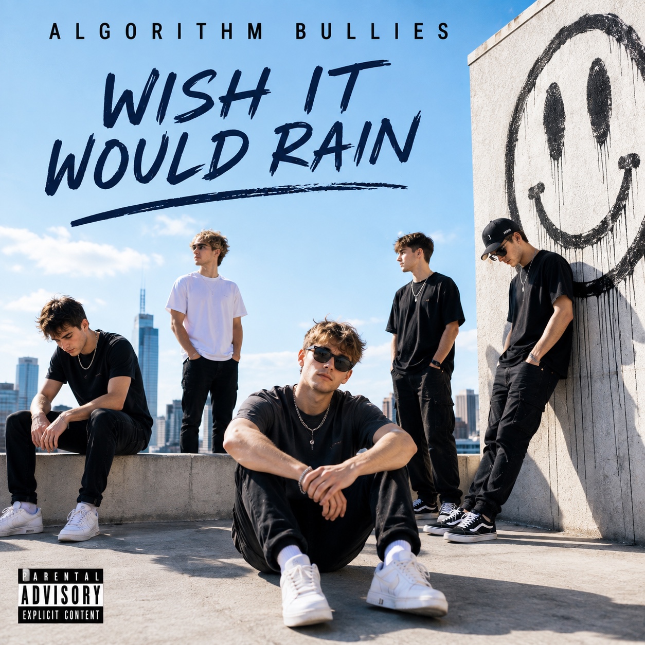 Wish It Would Rain artwork