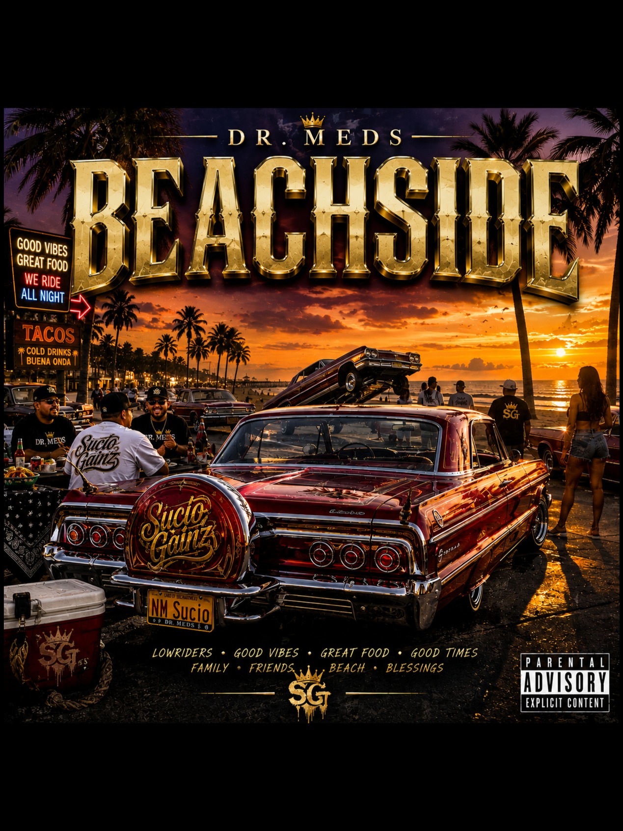 Beachside Lowriders artwork