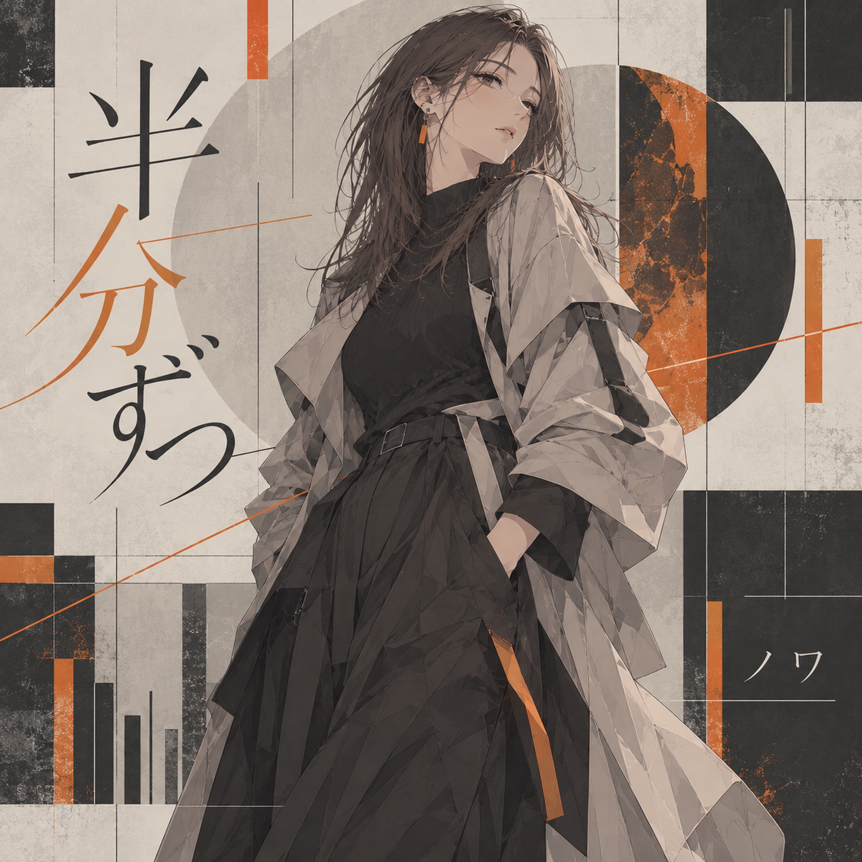 半分ずつ artwork