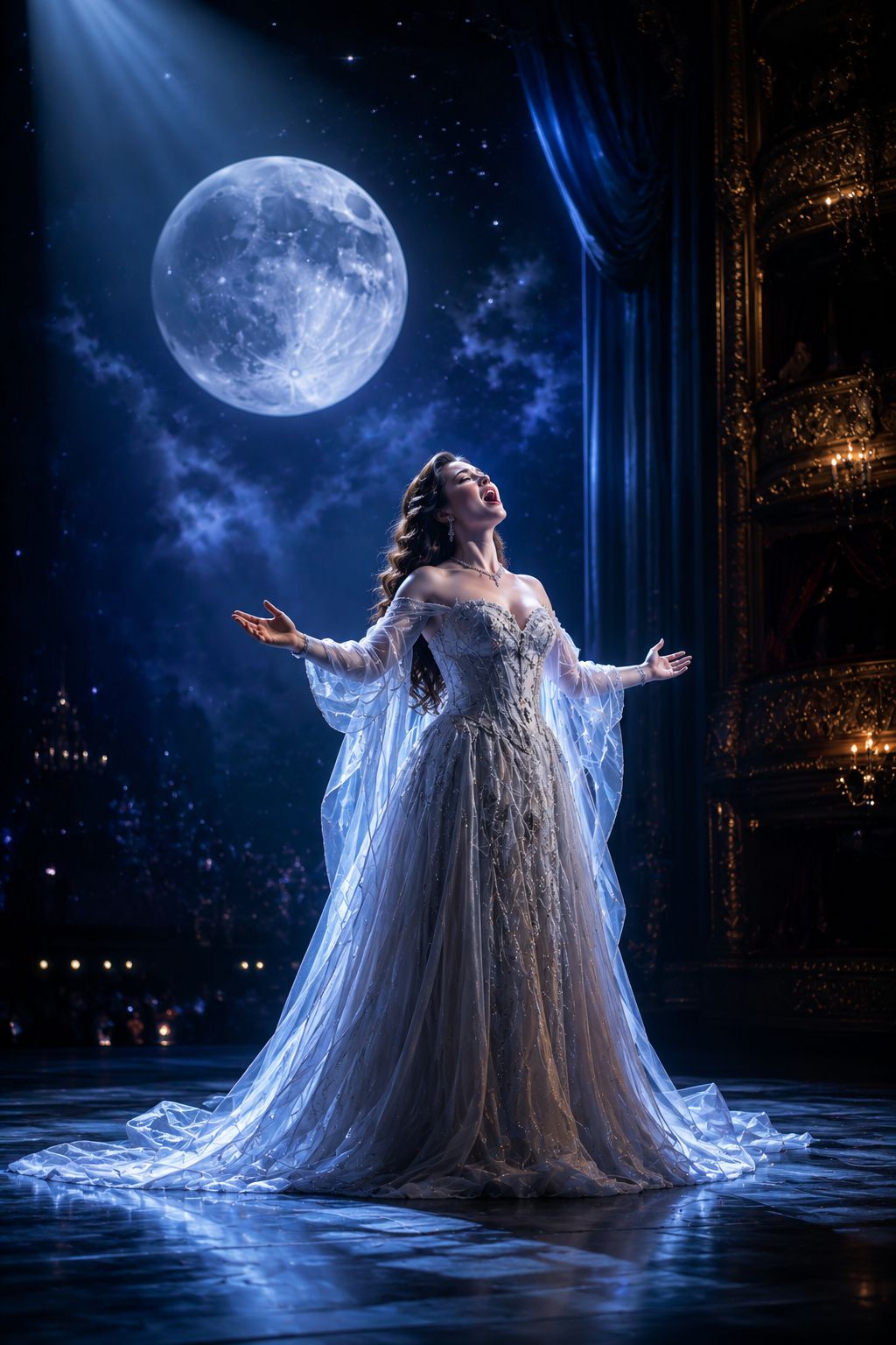 “Lady of the Night”— Sandalwood Theater artwork