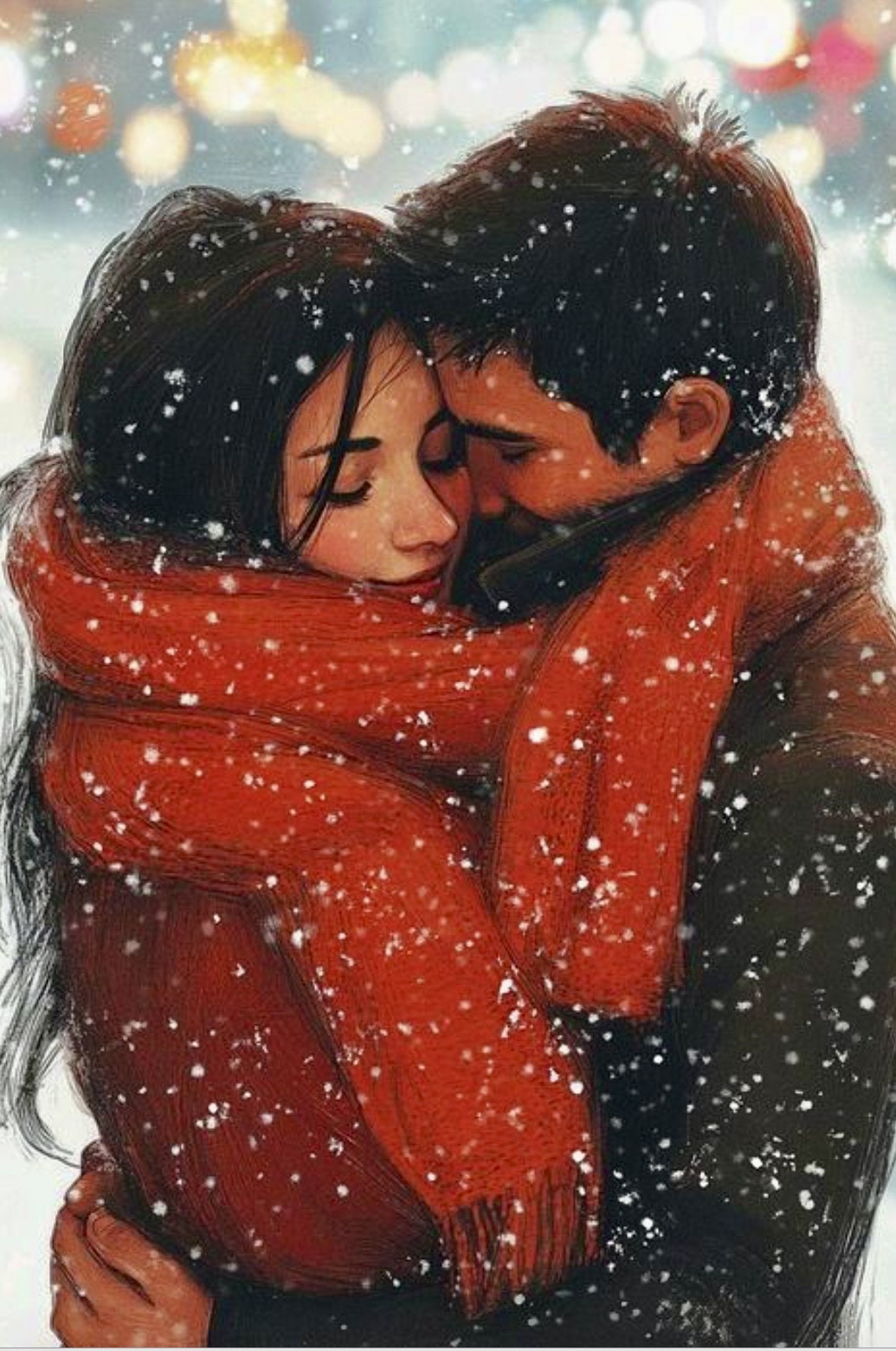 Fire Side Christmas Love artwork