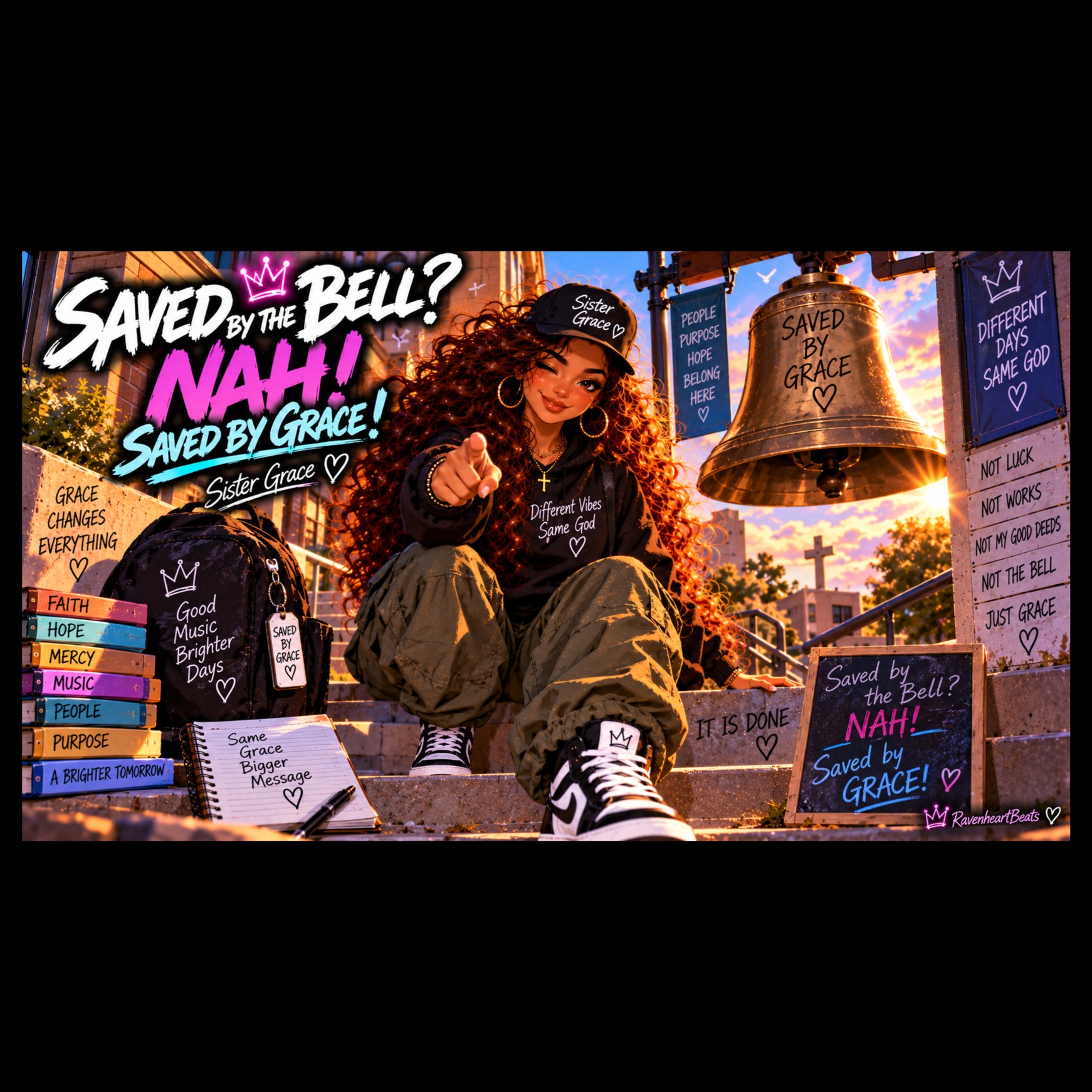 SAVED BY THE BELL? NAH. artwork