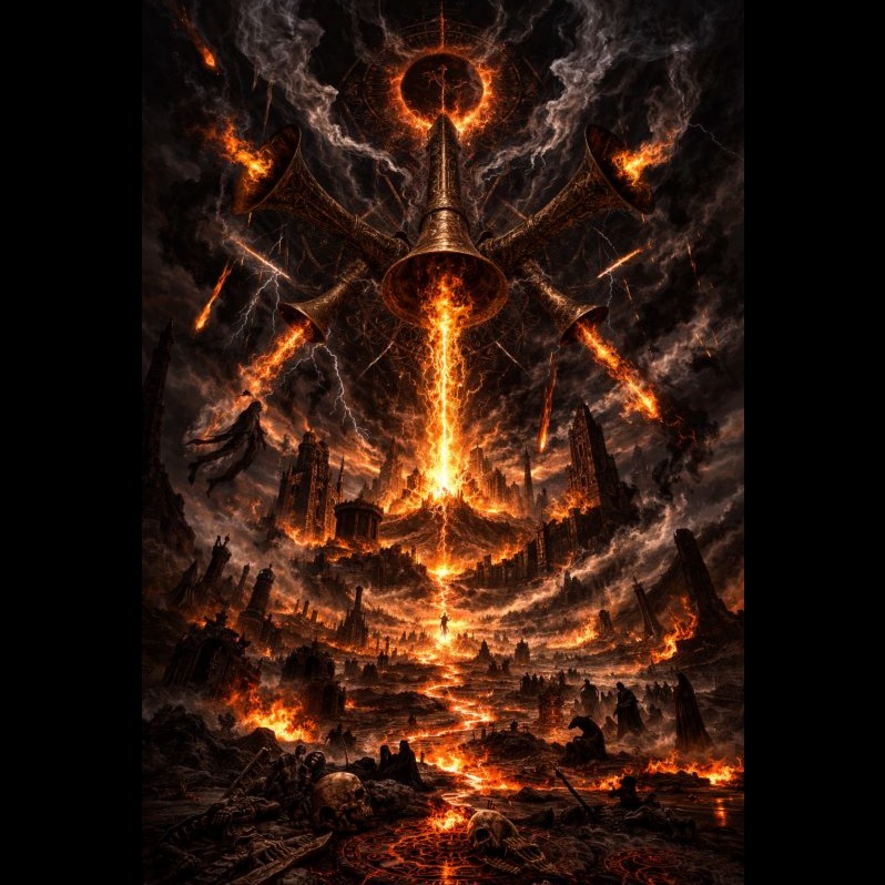 Trumpets of Fire artwork