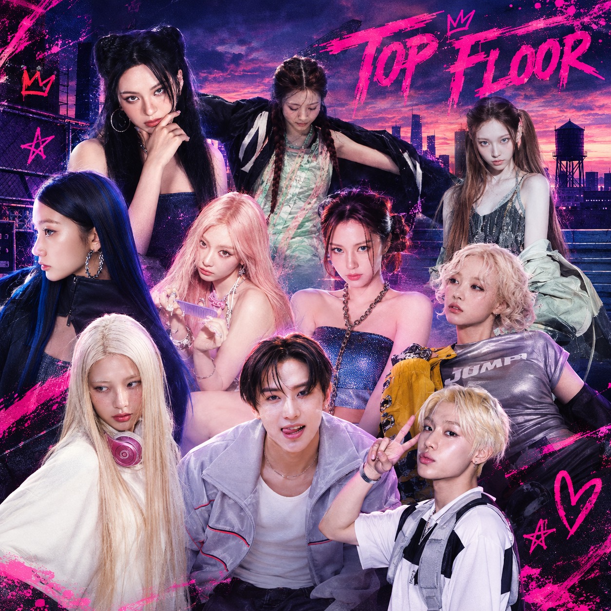 𝐃𝐢𝐳𝐢𝐌𝐨𝐧𝐬𝐭𝐚 - TOP FLOOR artwork