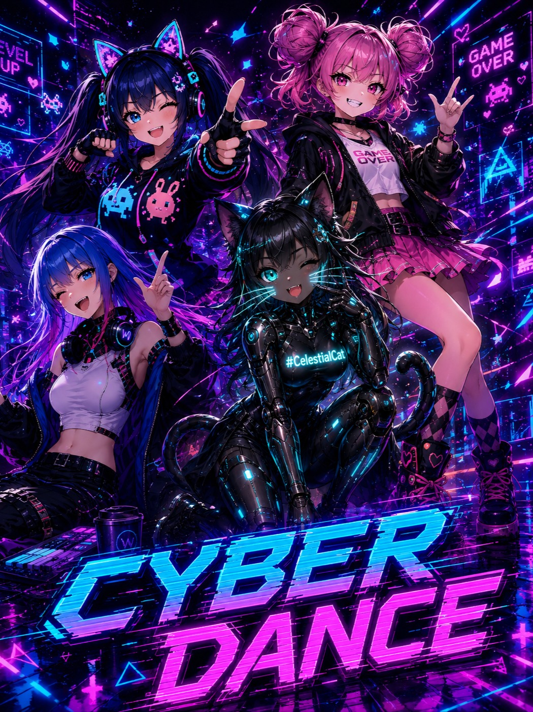 Cyber Dance (VIOLET EDITION) feat. Lumi Miku artwork