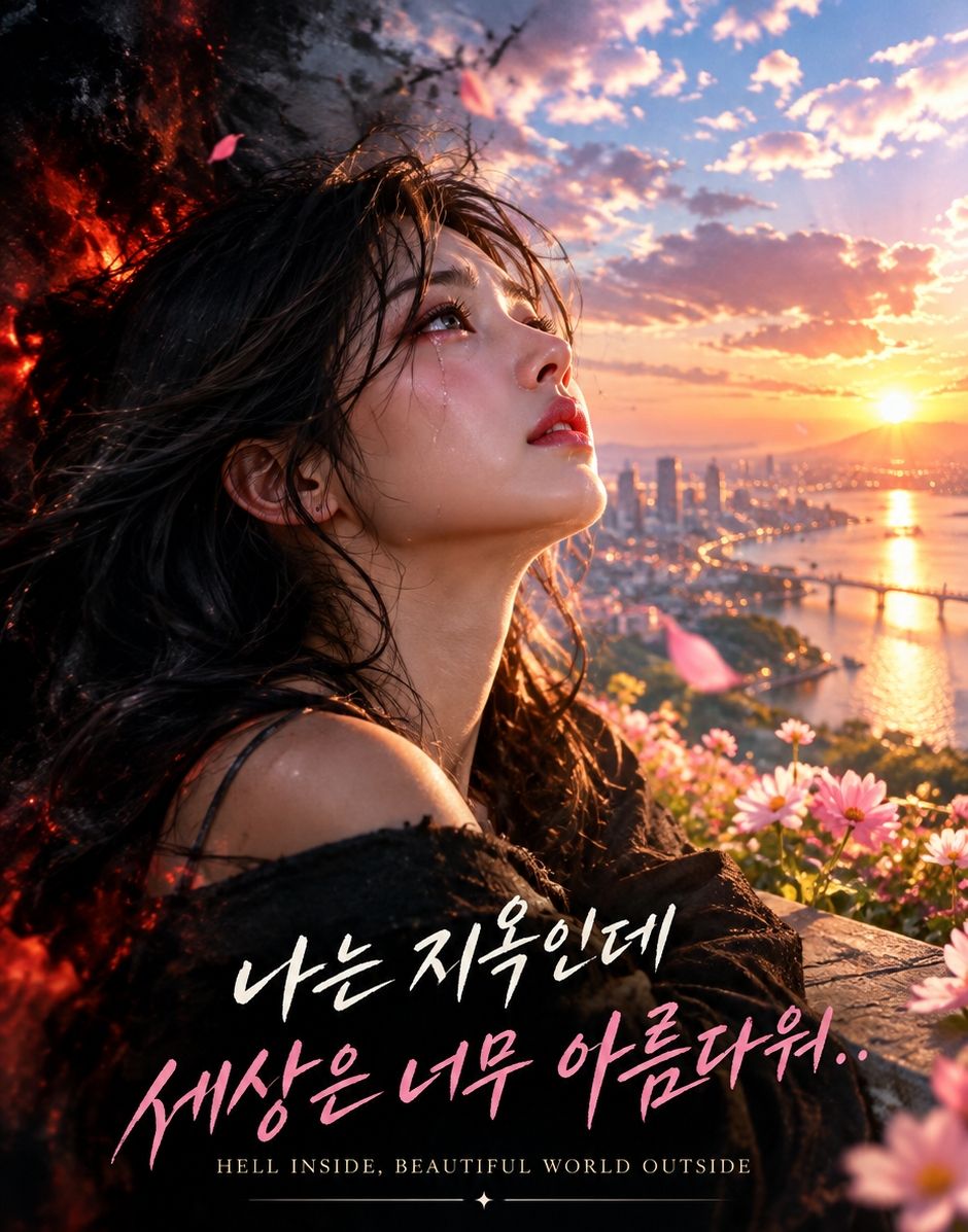나는 지옥인데..세상은 너무 아름다워 artwork