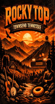 Rocky Top Townsend Tennessee artwork