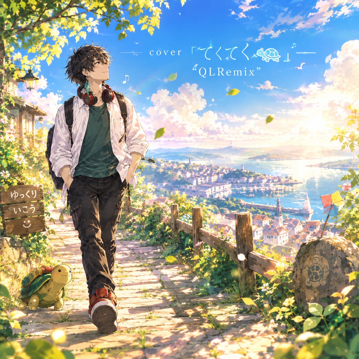 「てくてく🐢」“QLRemix” artwork