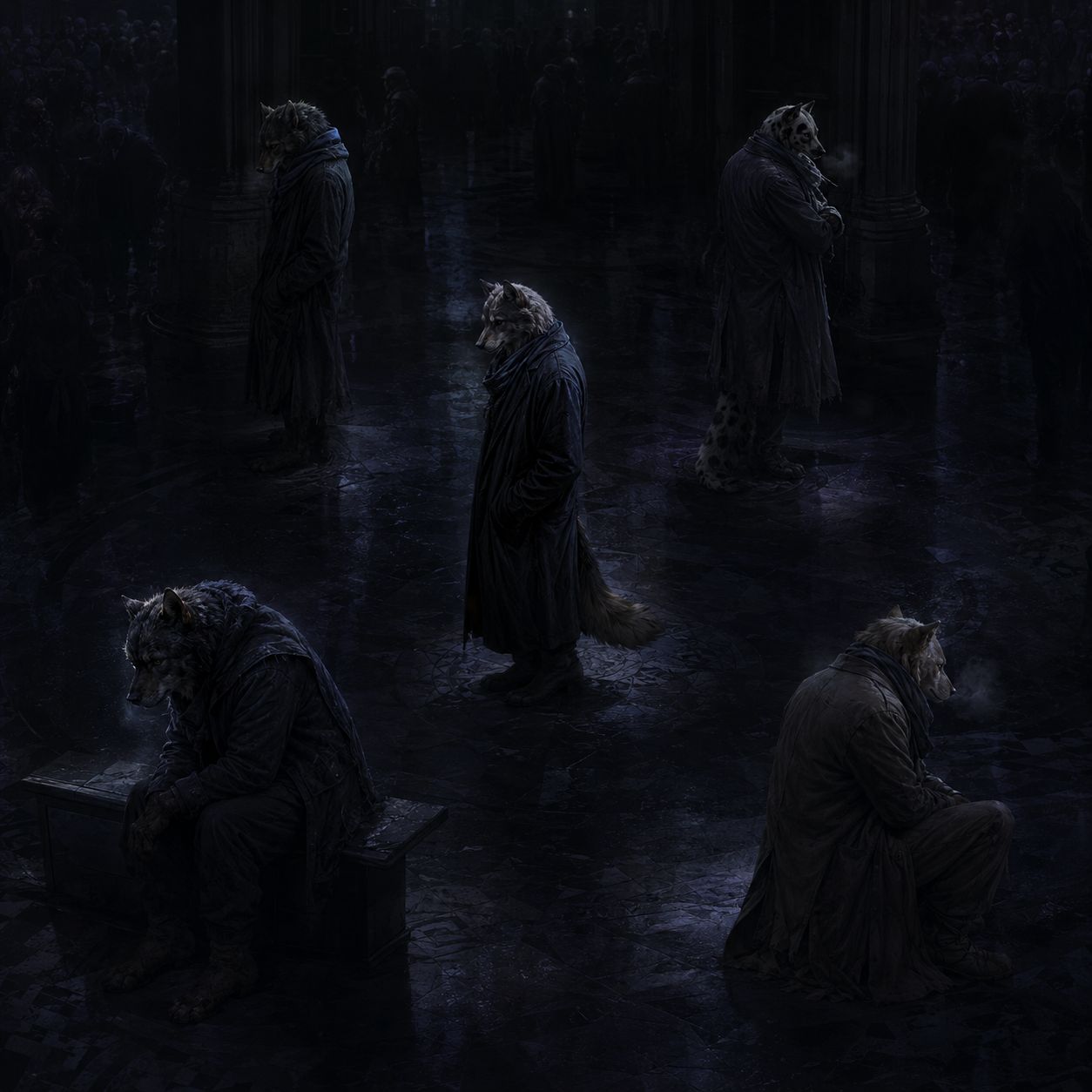 The Dark Looked Back artwork