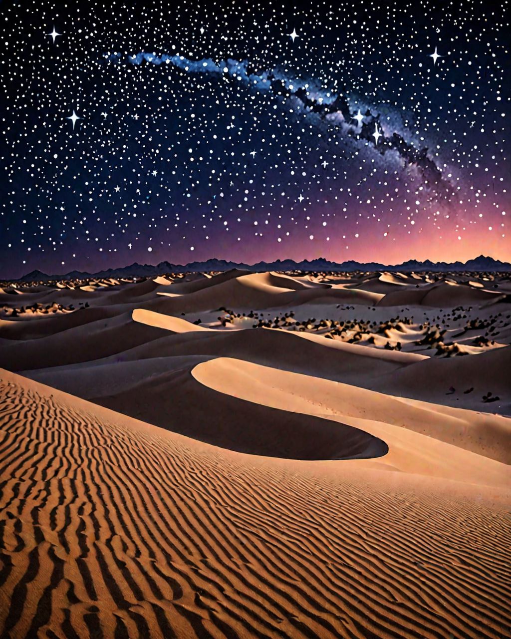Stars over the Desert artwork