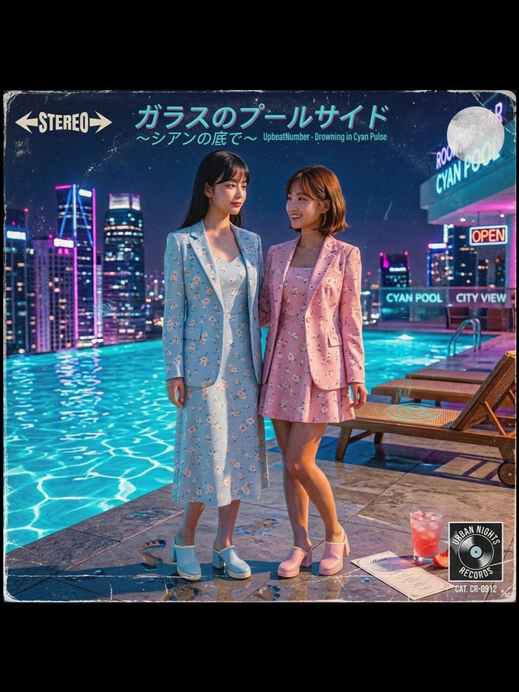 ガラスのプールサイド 〜シアンの底で〜＃Idol artwork