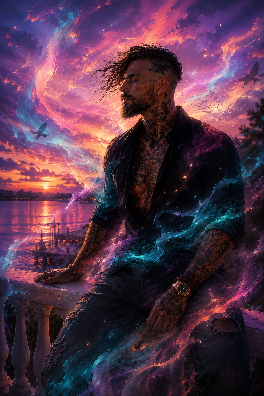 Saltwater Skies (Sunset Mix) artwork