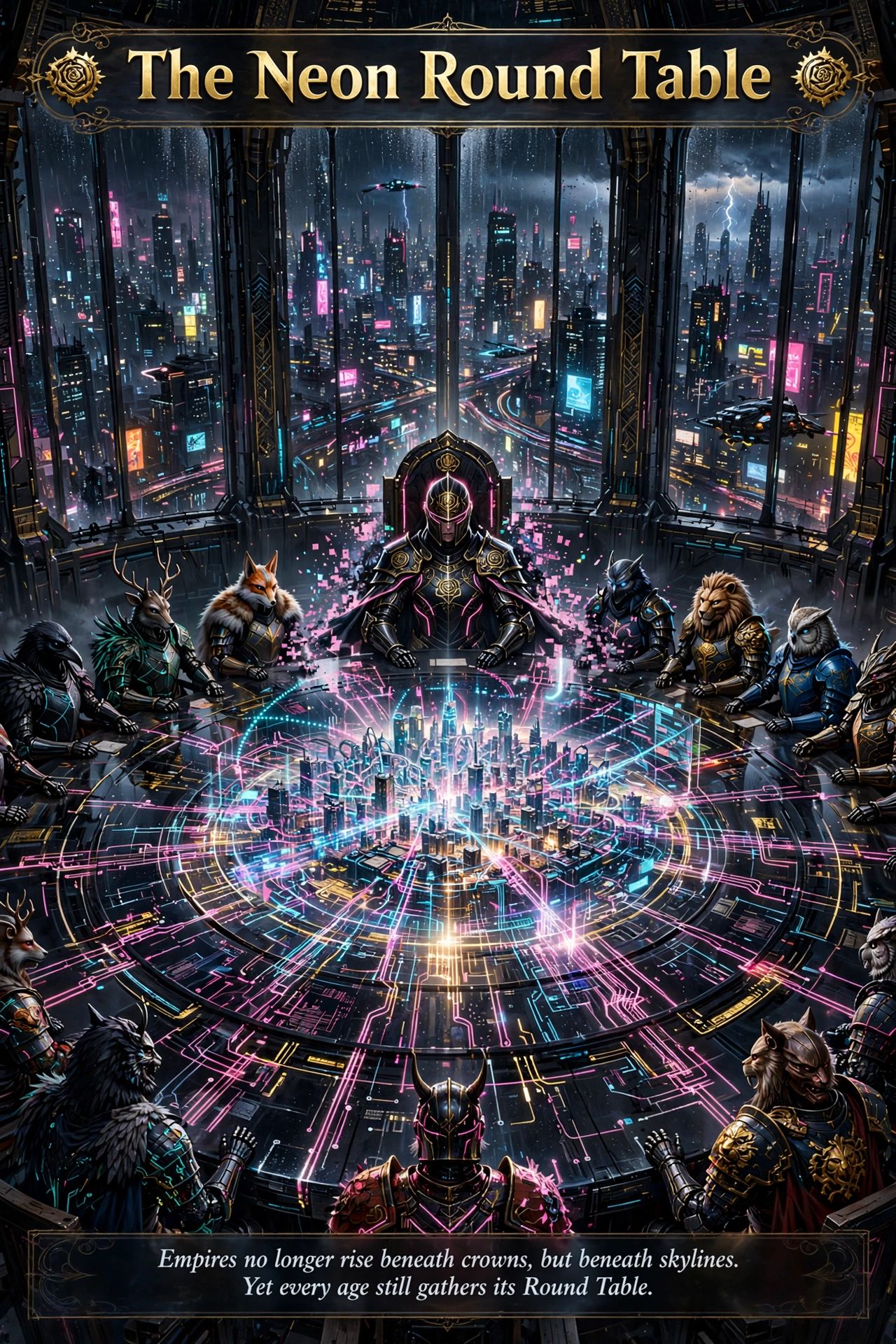 Cyber-Knights 🏆 artwork