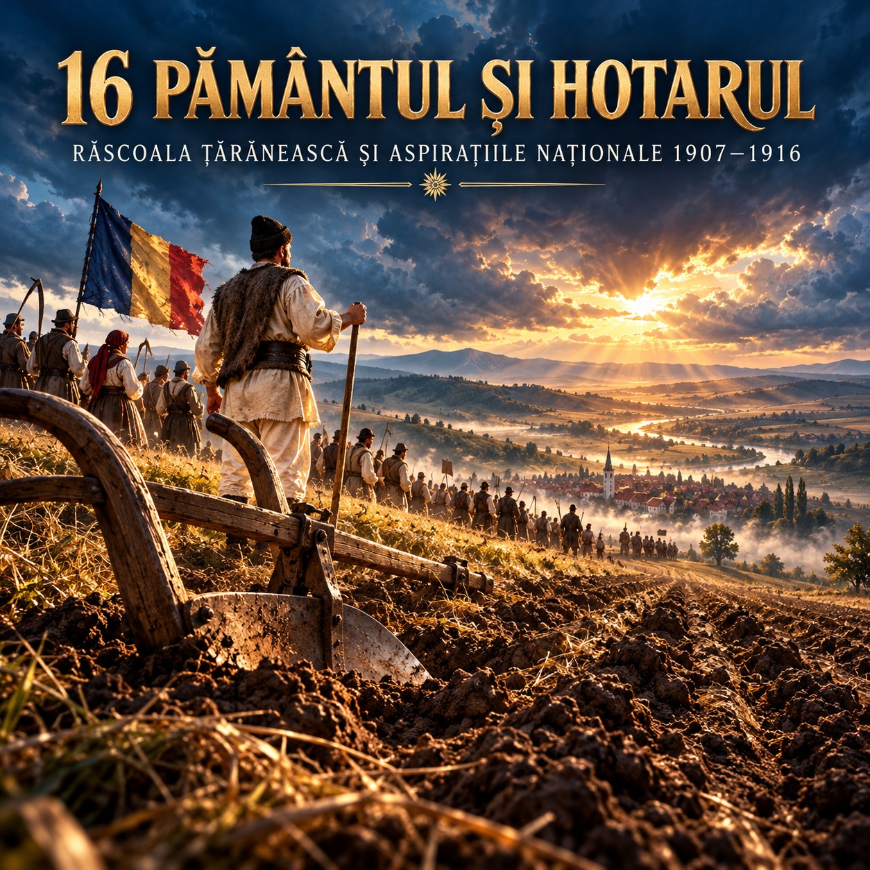 16 PĂMÂNTUL ȘI HOTARUL — RĂSCOALA ȚĂRĂNEASCĂ ȘI ASPIRAȚIILE NAȚIONALE 1907–1914 artwork