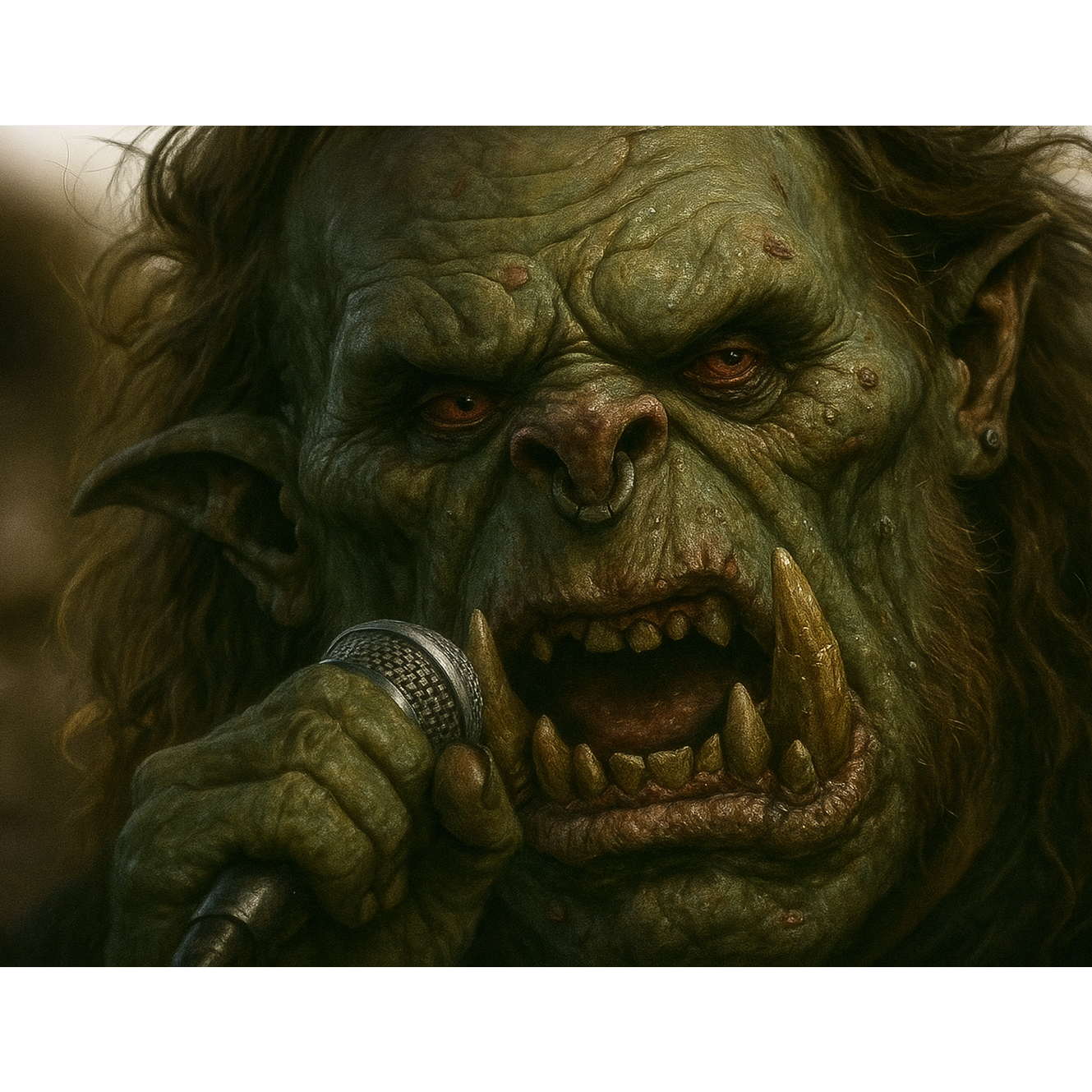 how can we be fightas if we aint got teef 40k artwork