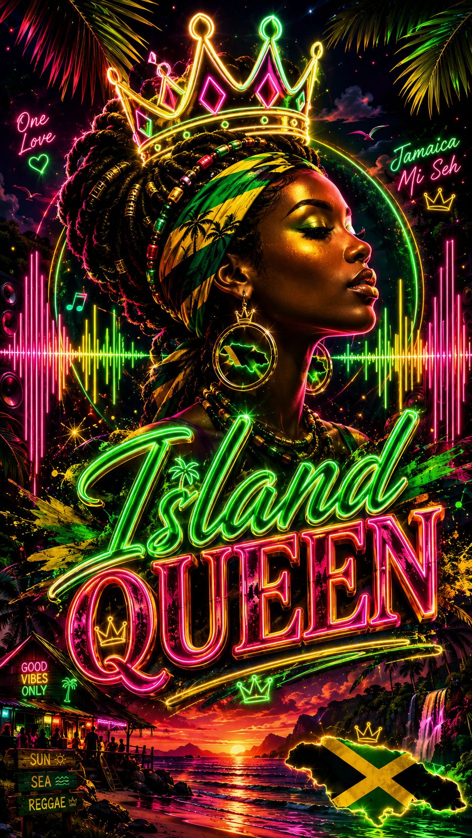 Island Queen artwork