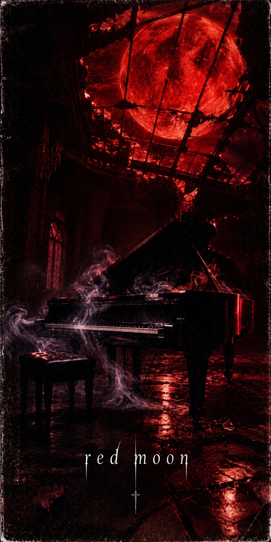 red moon artwork