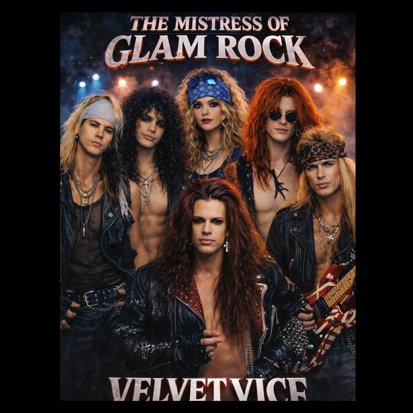 Image for VELVET VICE BY LAETITIA THE MISTRESS OF GLAM ROCK 