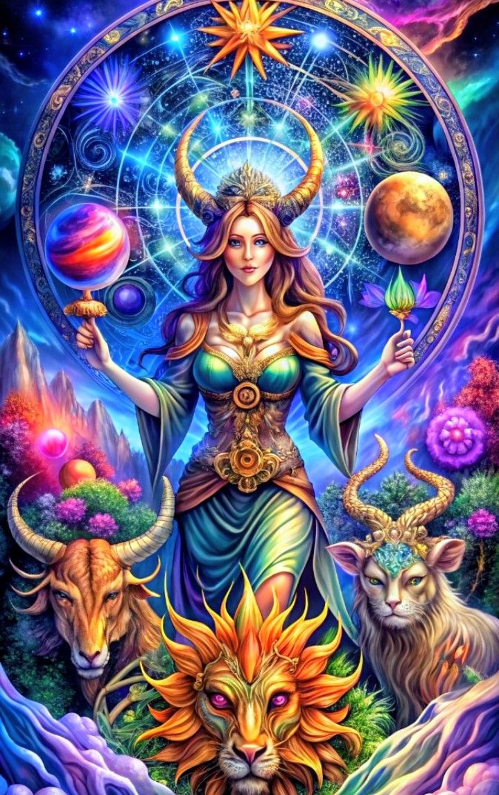 She Becomes Her Light artwork