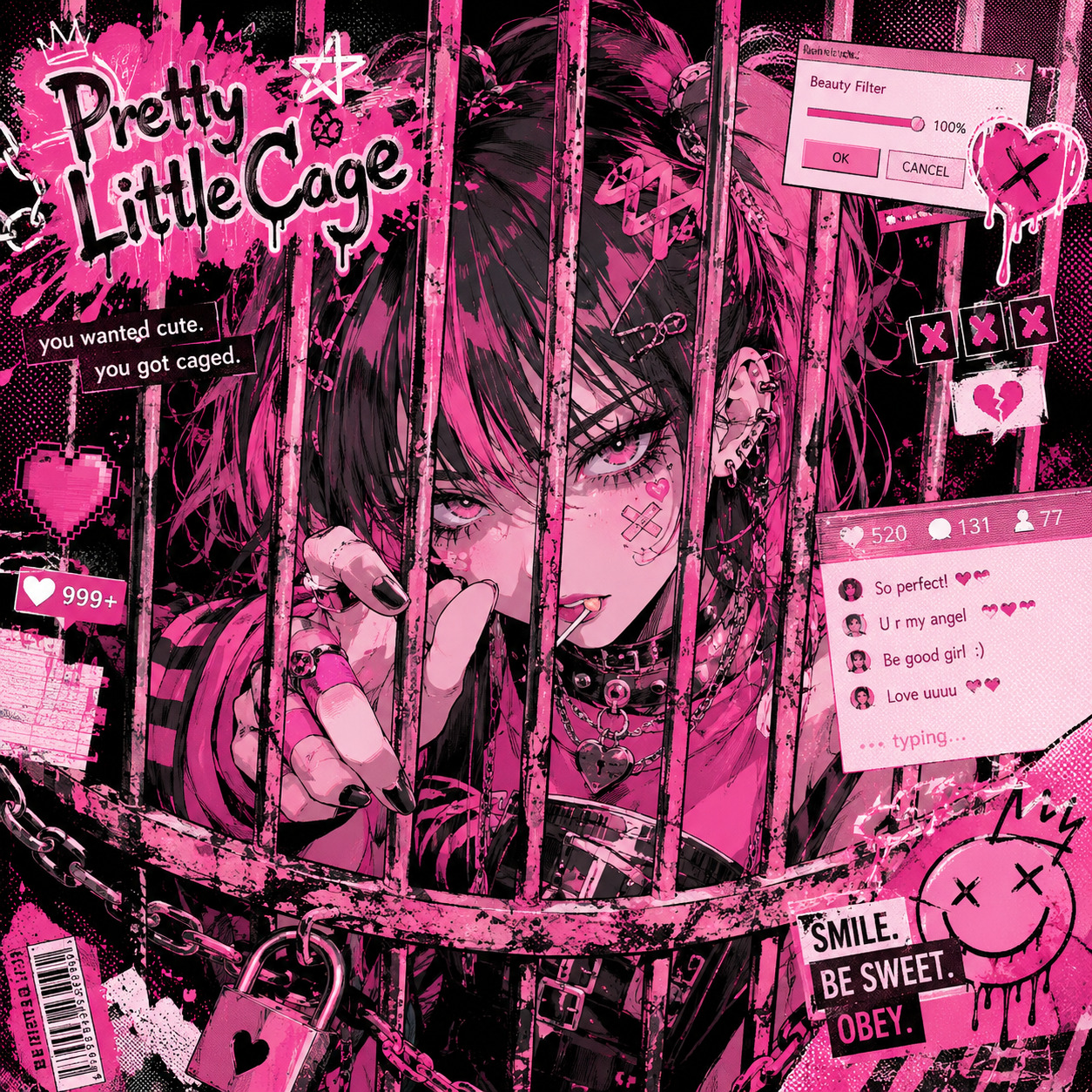 Pretty Little Cage artwork