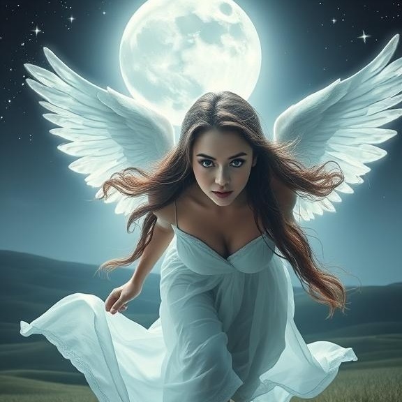 Image for The Angel with Green Eyes@Romashka