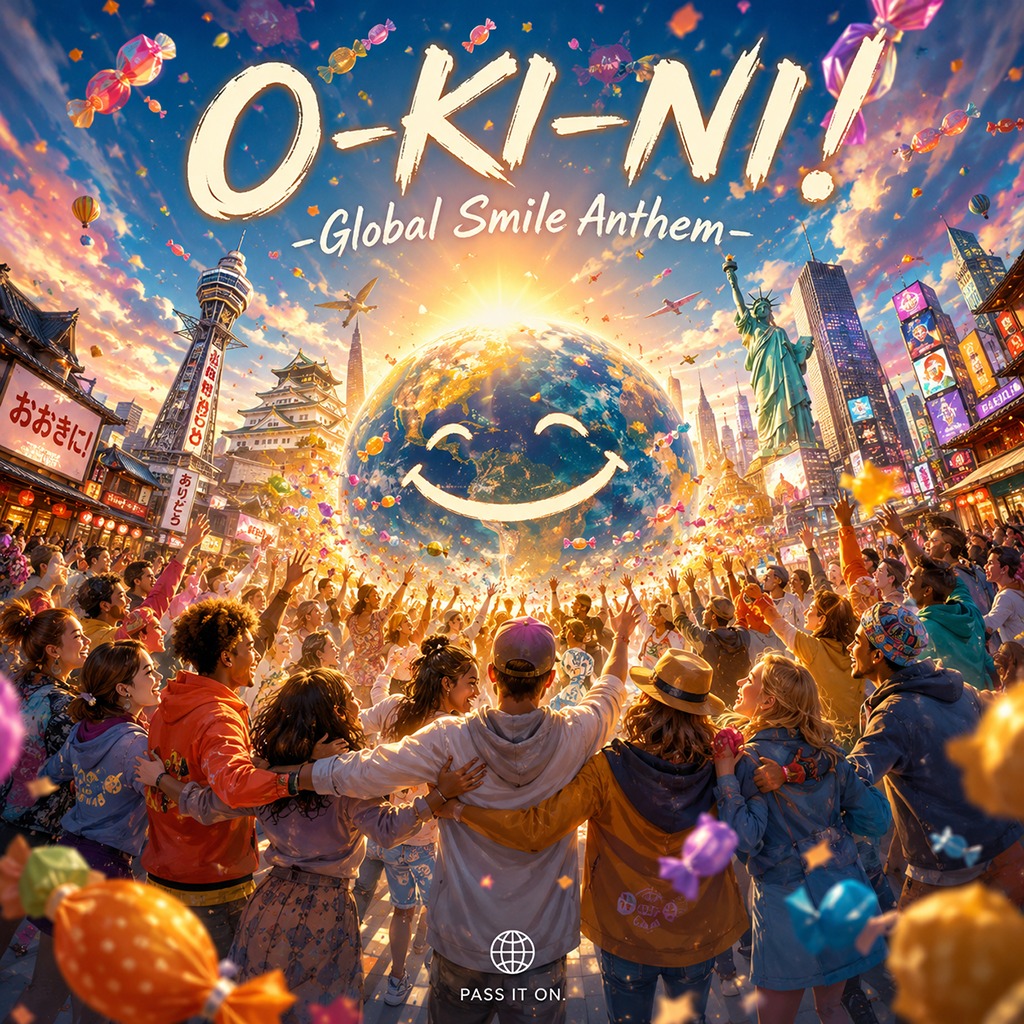 O-KI-NI! (Global Smile Anthem) artwork