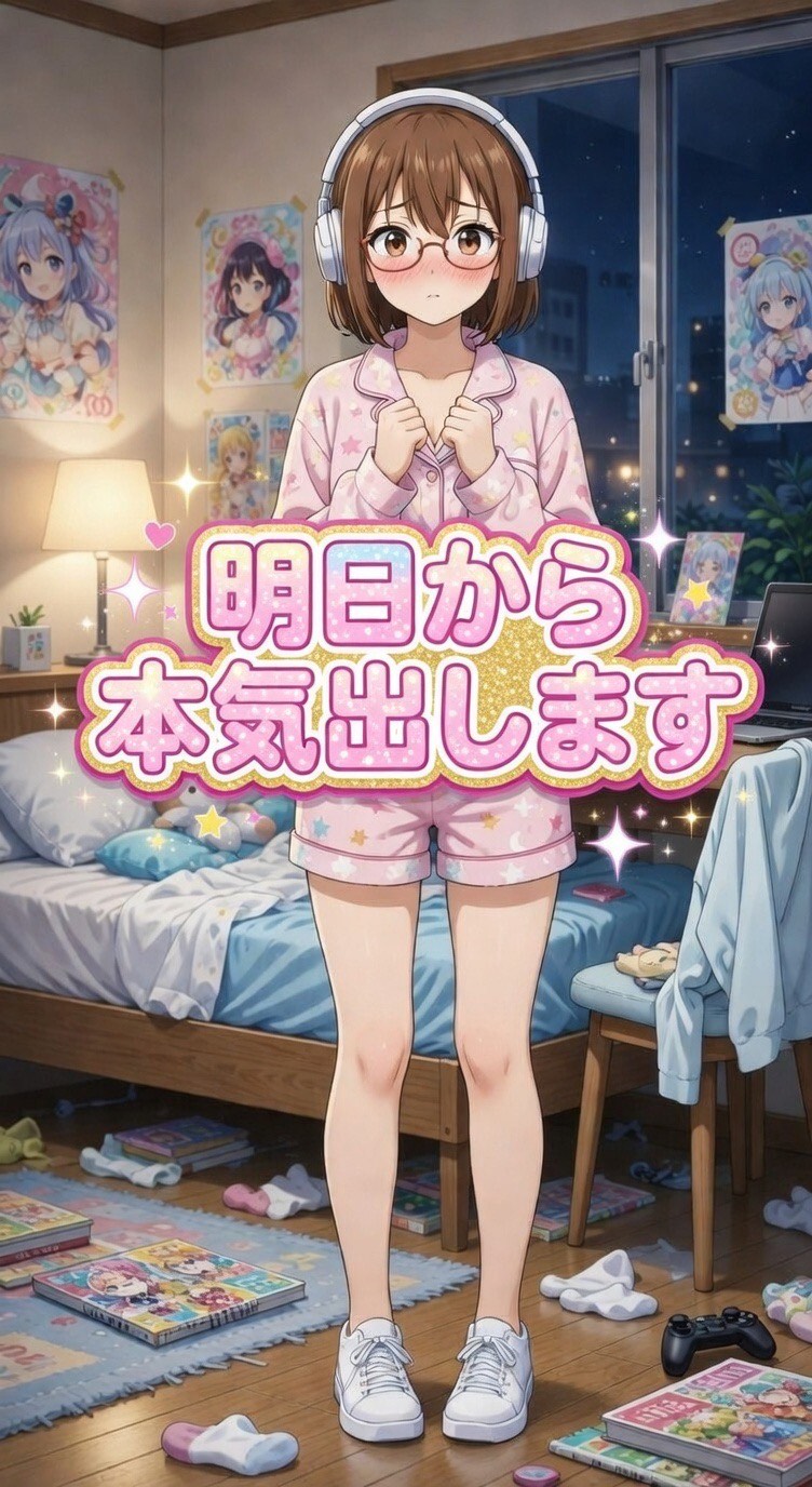 明日から本気だします！ artwork