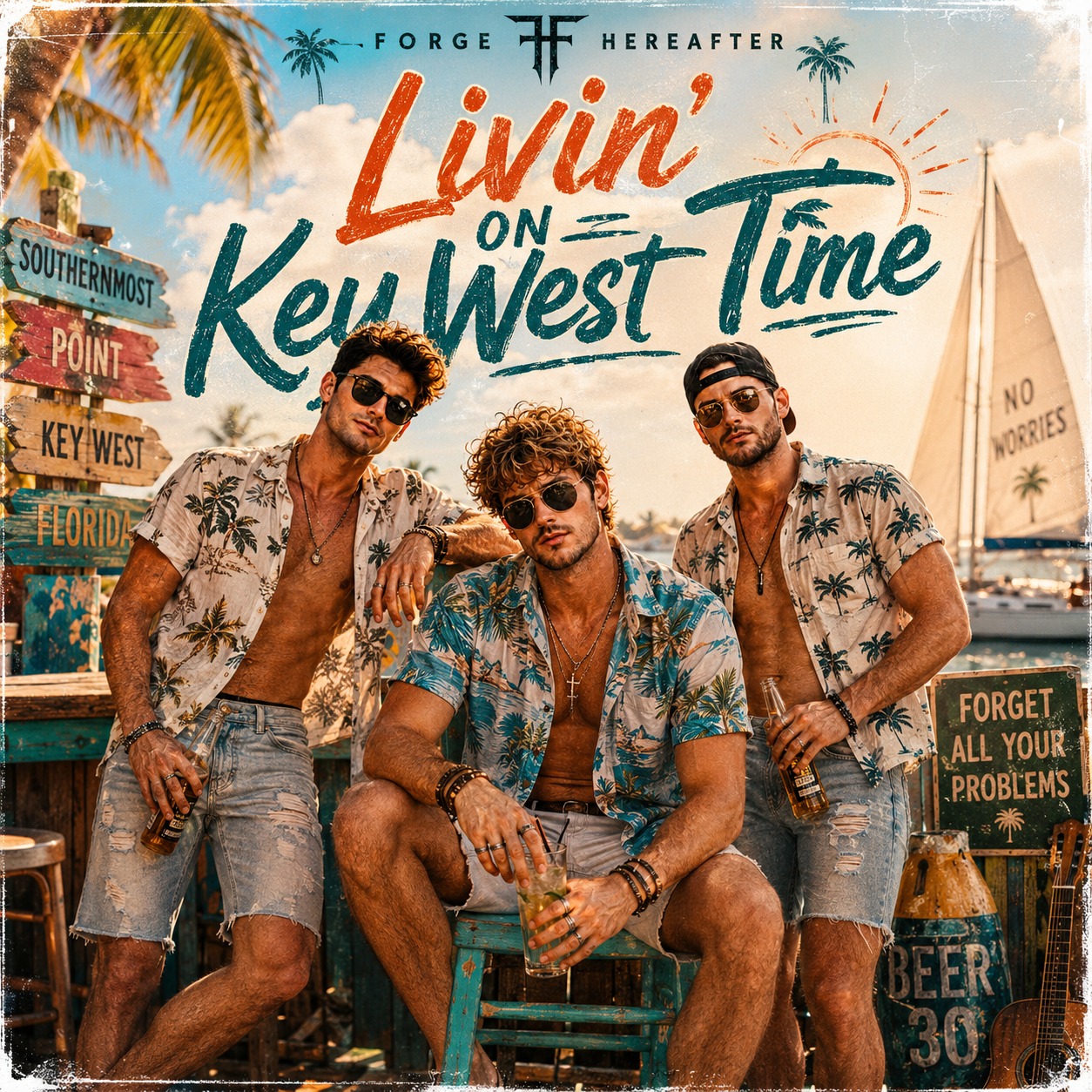 Livin' On Key West Time artwork