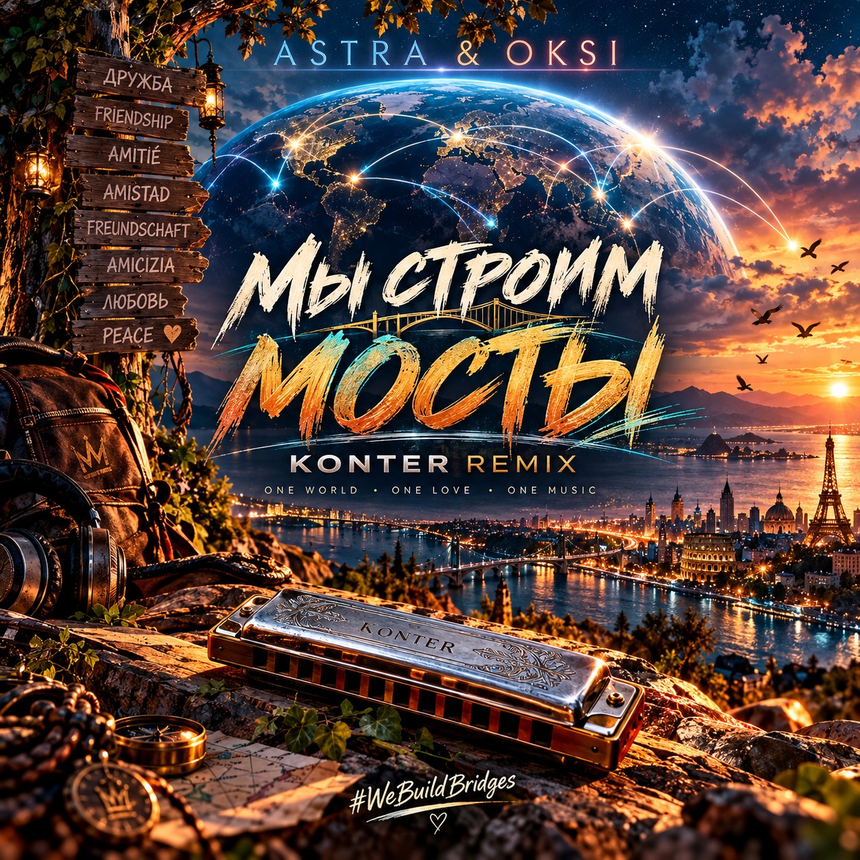 АСТРА & OKSI - Наши слова простые artwork