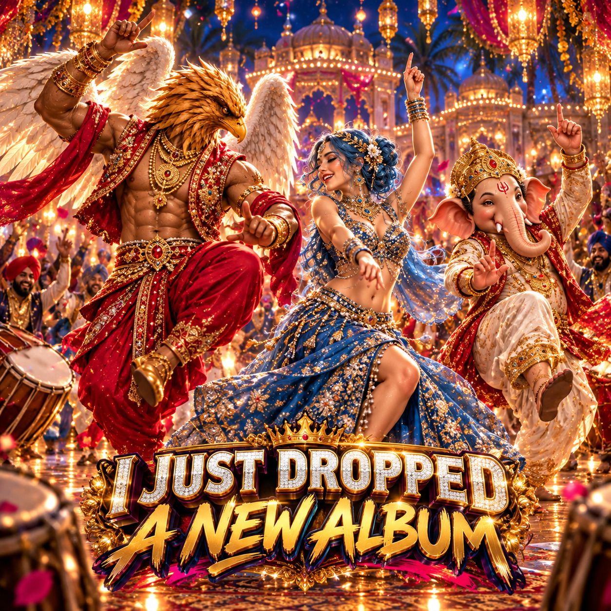 I just drop a new Album in Bollywood artwork