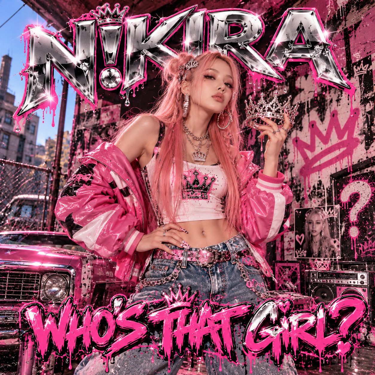 WHO'S THAT GIRL?  - N!KIRA artwork