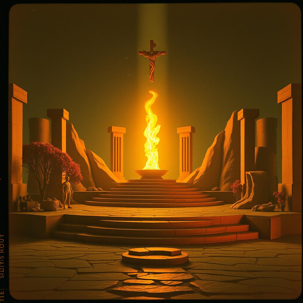 Temple of the Last Flame artwork