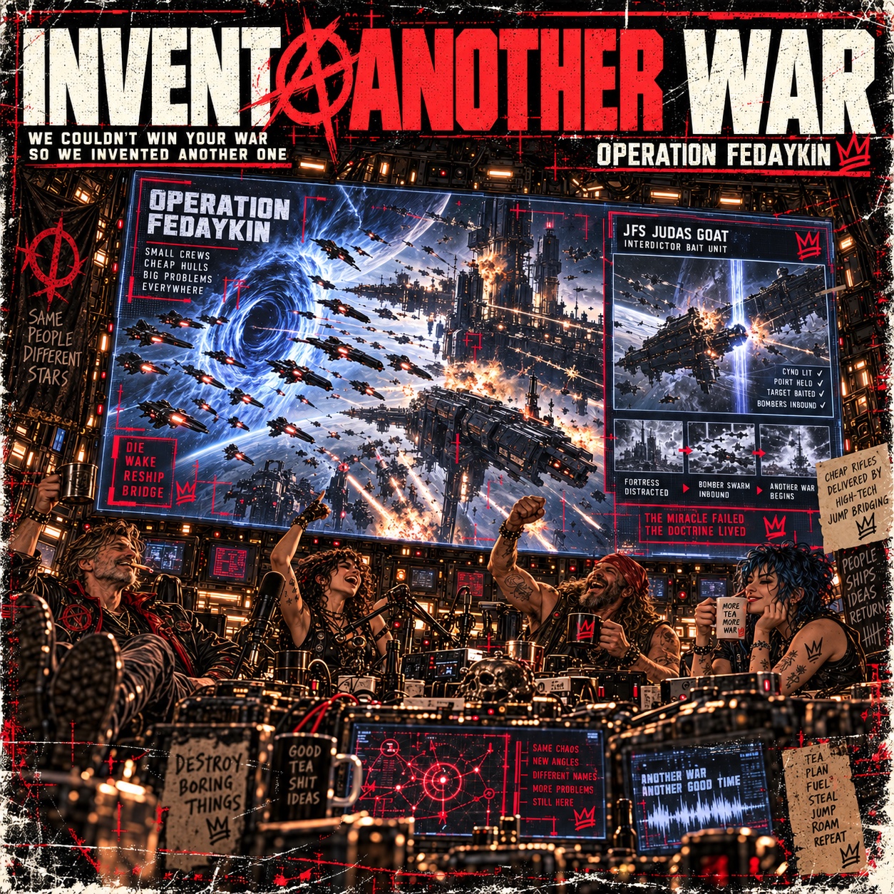 INVENT ANOTHER WAR artwork