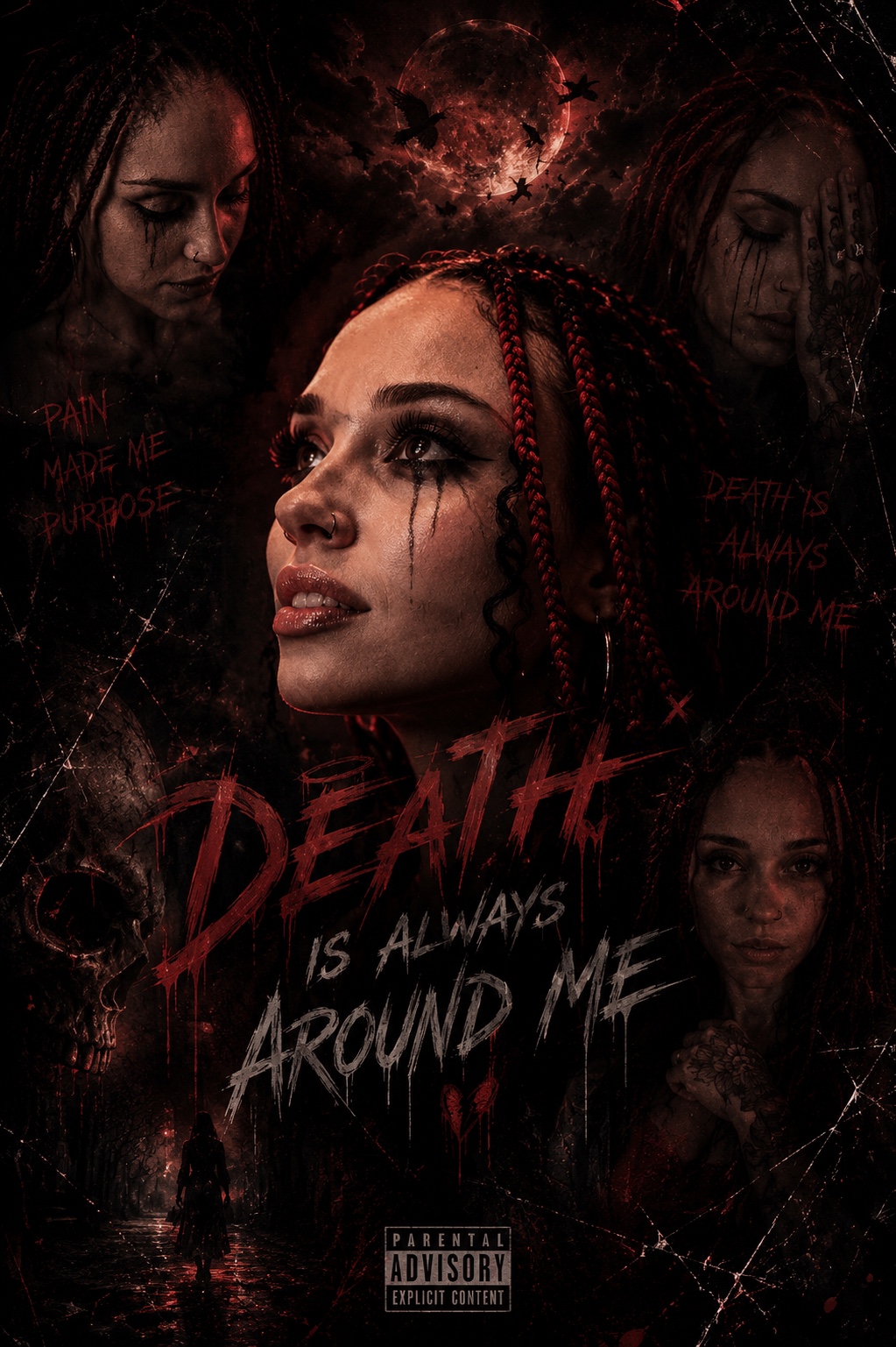 “Death Is Always Around Me” — by LadiieSavage artwork