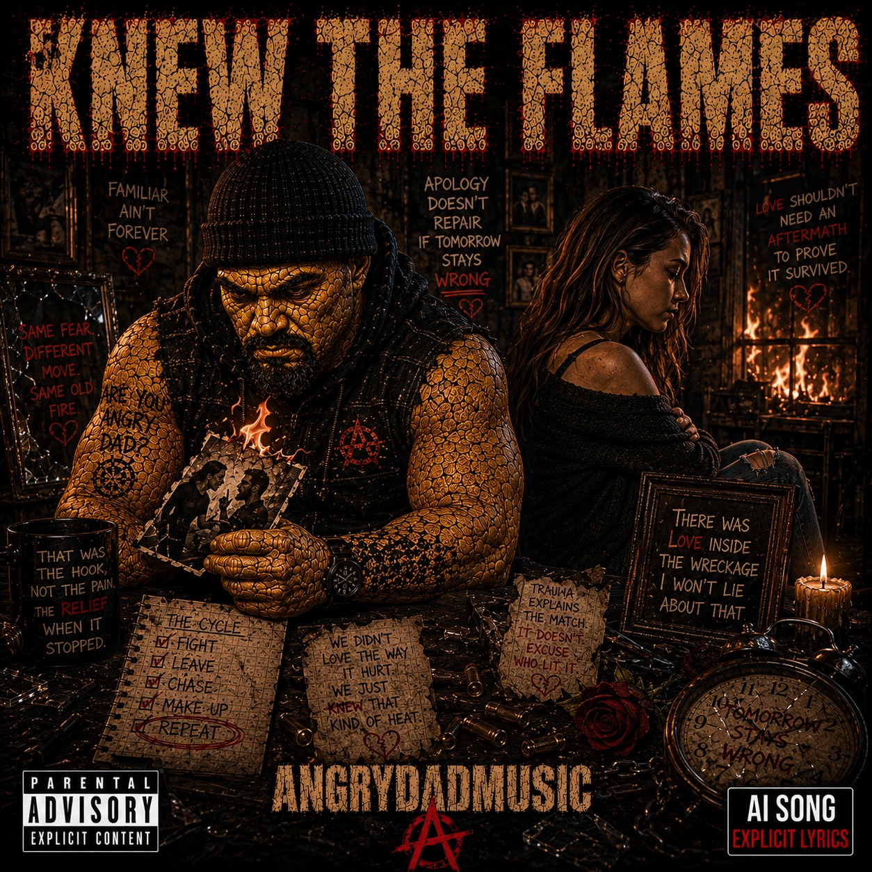 Knew The Flames artwork