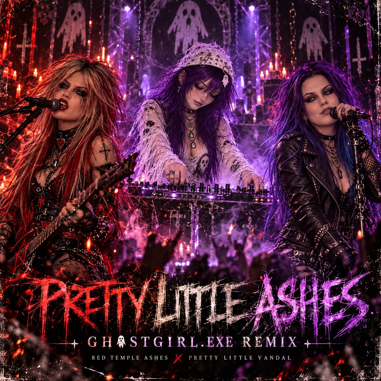 Pretty Little Ashes (Ghostgirl Glitchmix) artwork