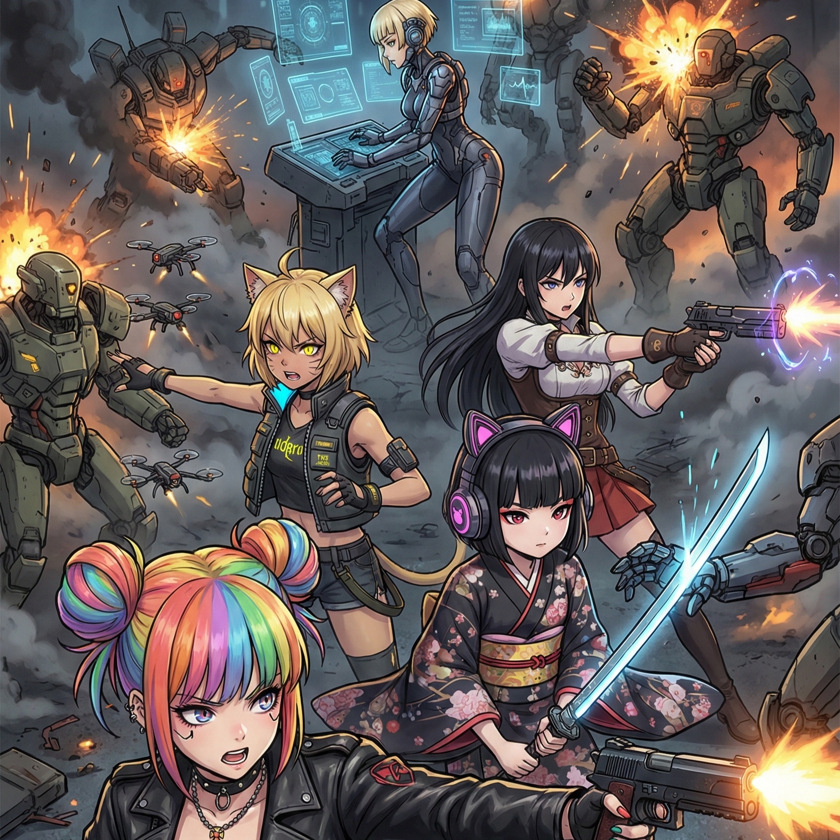 Image for ☆Neon Pawprints☆ Return To Hot Ice Soak Suite