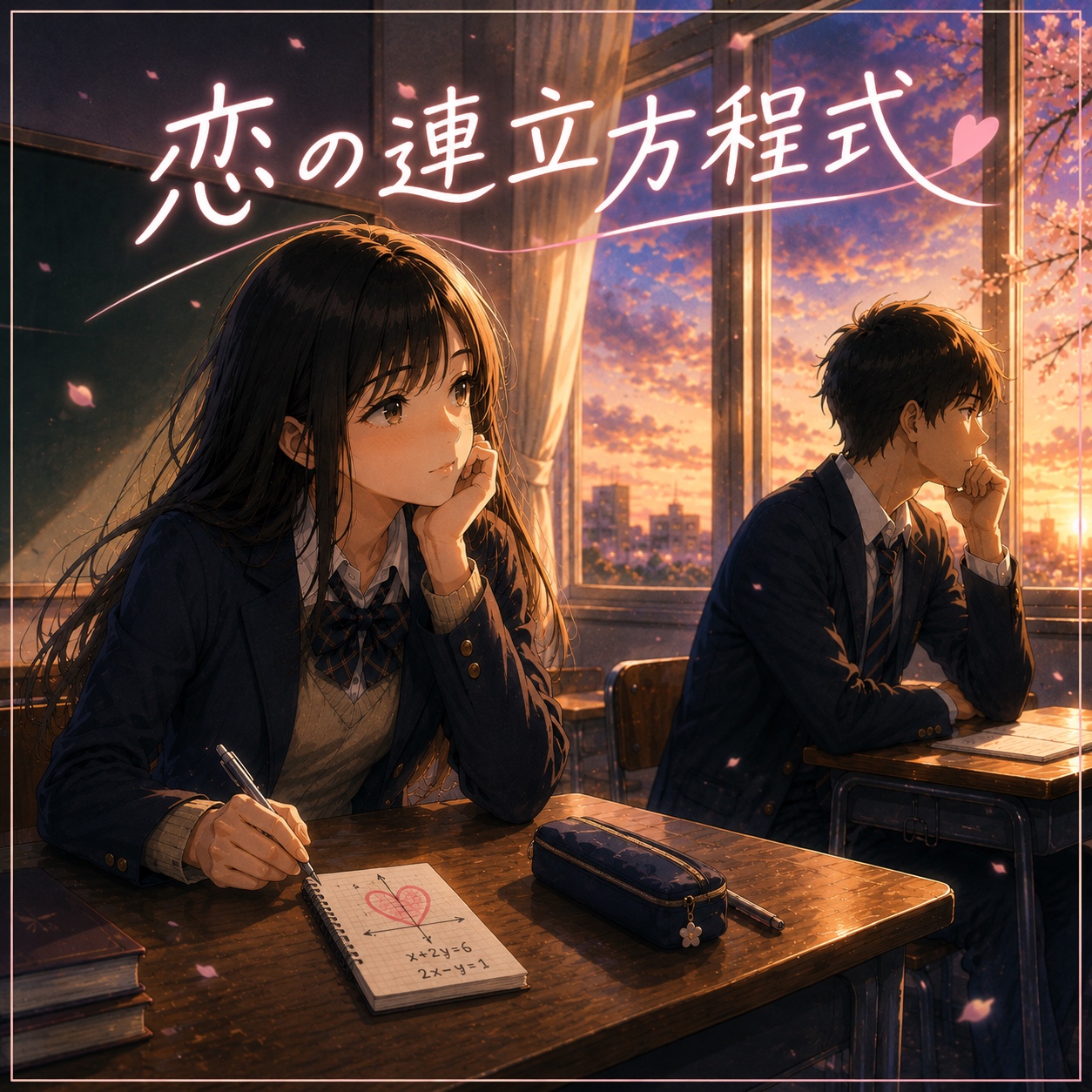 恋の連立方程式 artwork