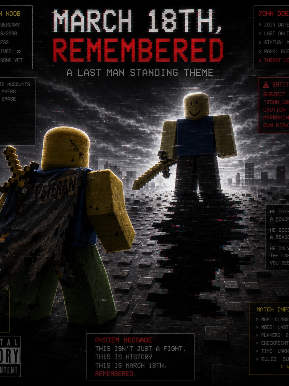 March 18th, Remembered (Veteran Noob Vs John Doe LMS Theme) artwork
