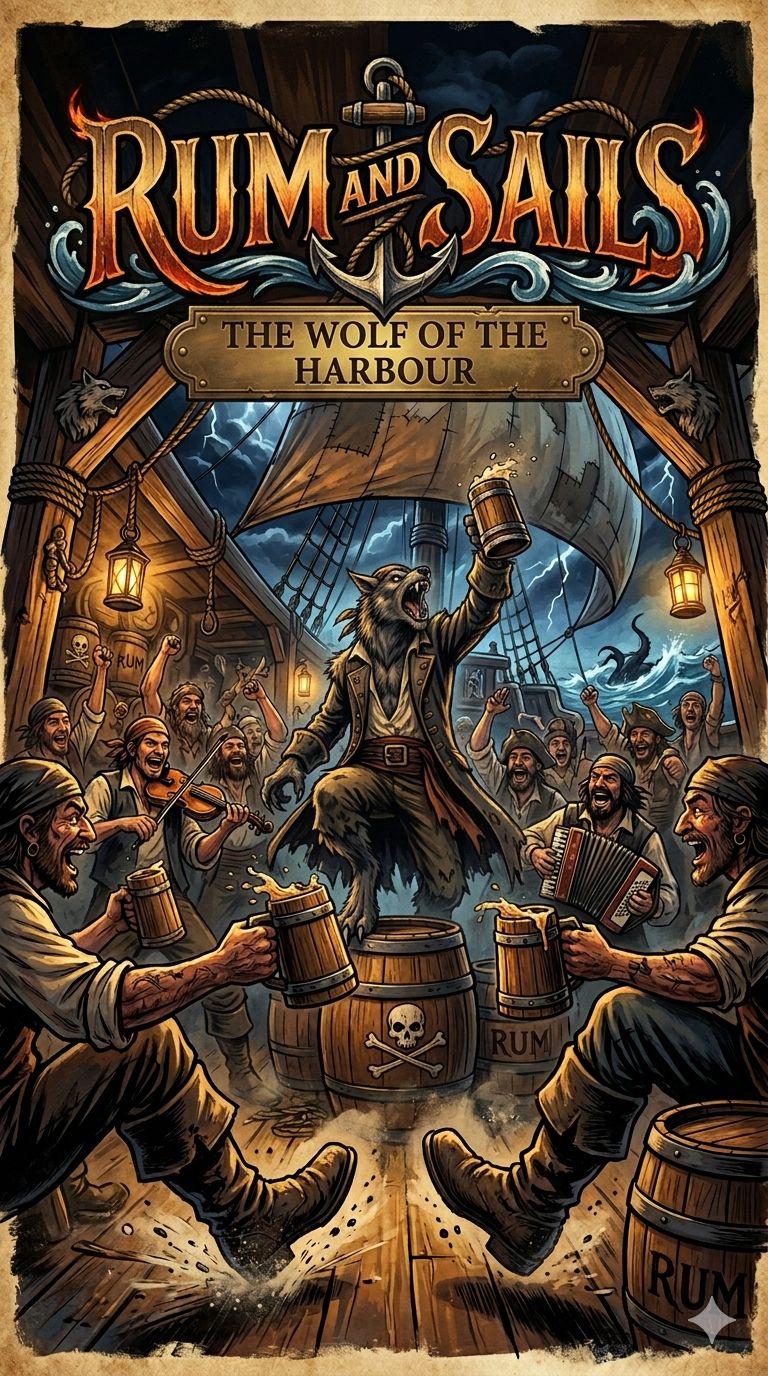 Rum and Sails artwork