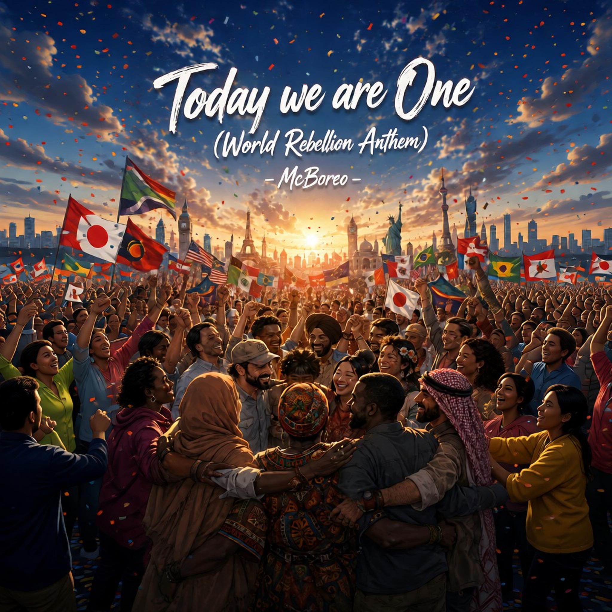 Today we are One (World Rebellion Anthem) artwork