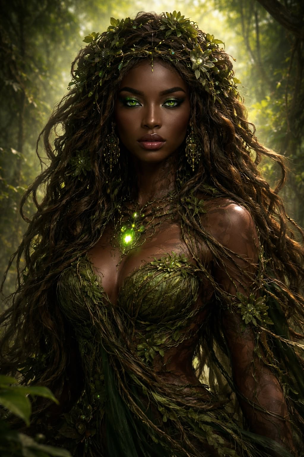 Emerald Goddess 💚 artwork