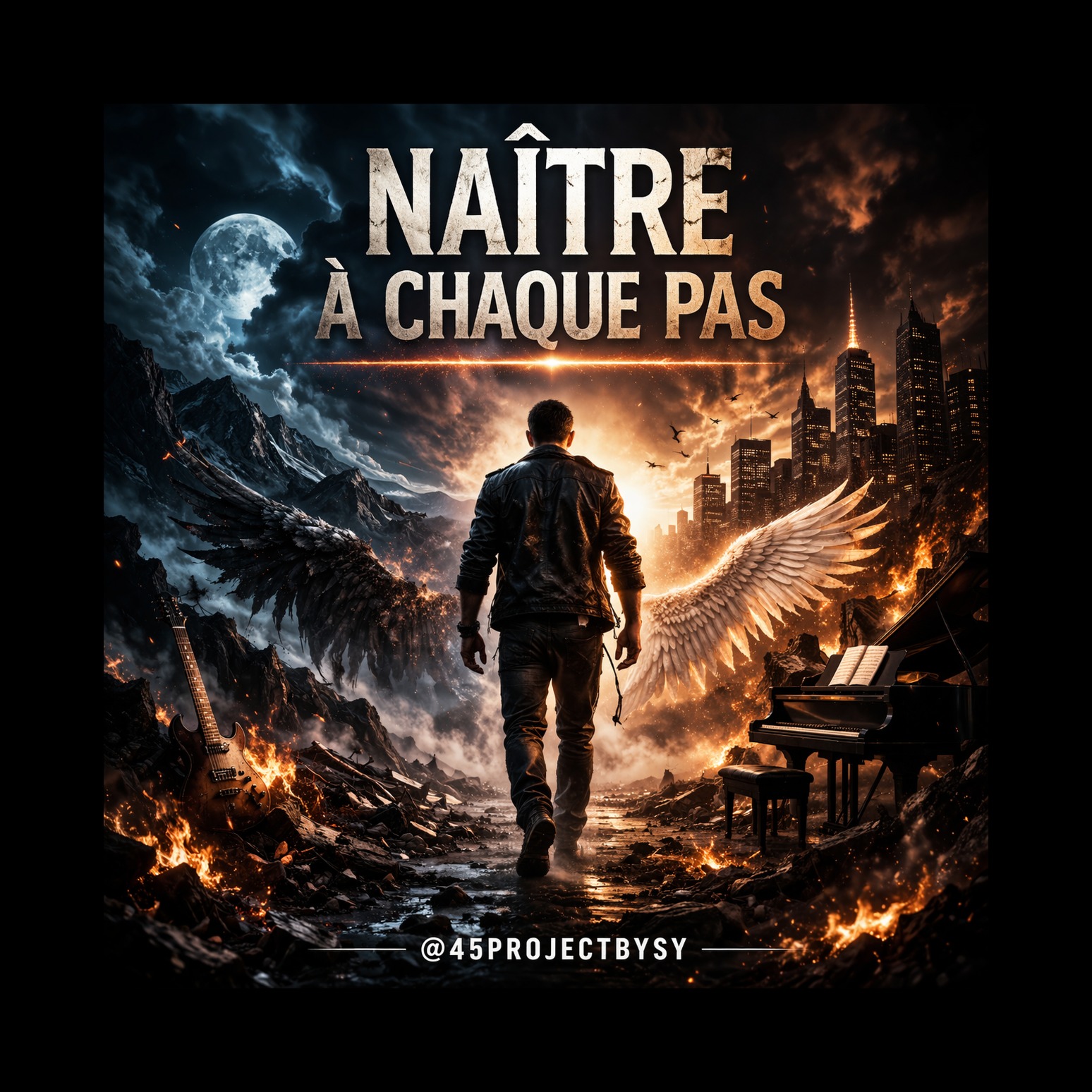Track 11 “Naître à chaque pas” LIVE artwork