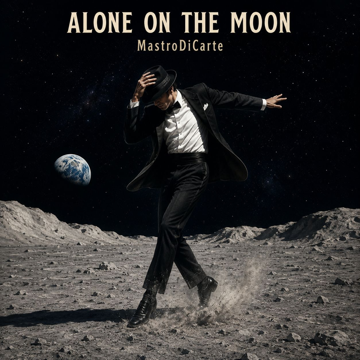 Alone on the Moon artwork