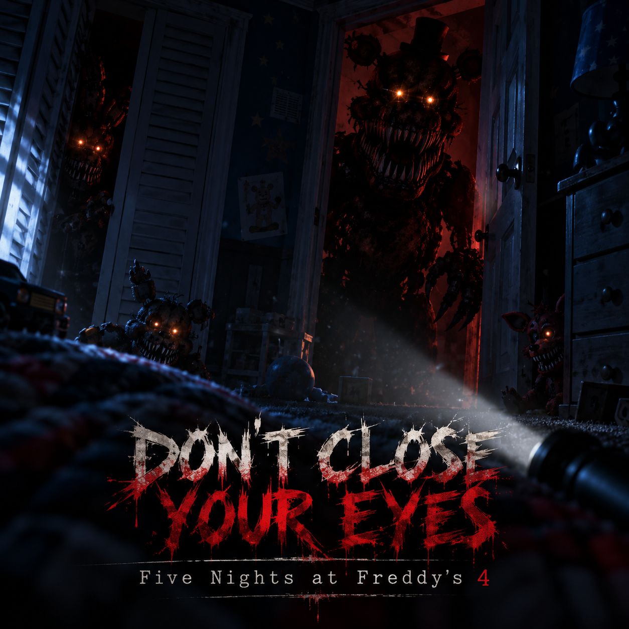 DON’T CLOSE YOUR EYES artwork